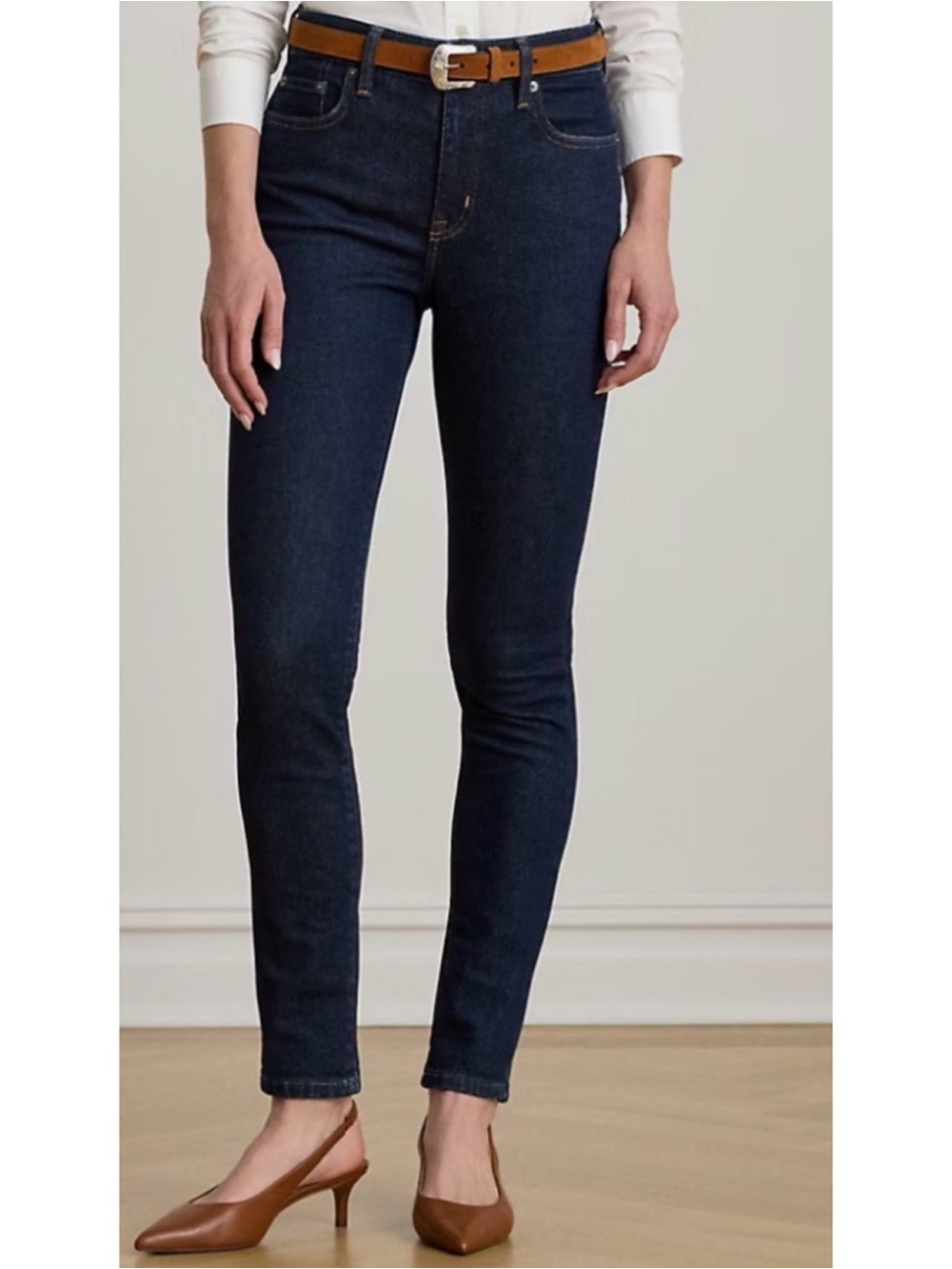 Polo Ralph Lauren High Rise Skinny Jeans
Size 25